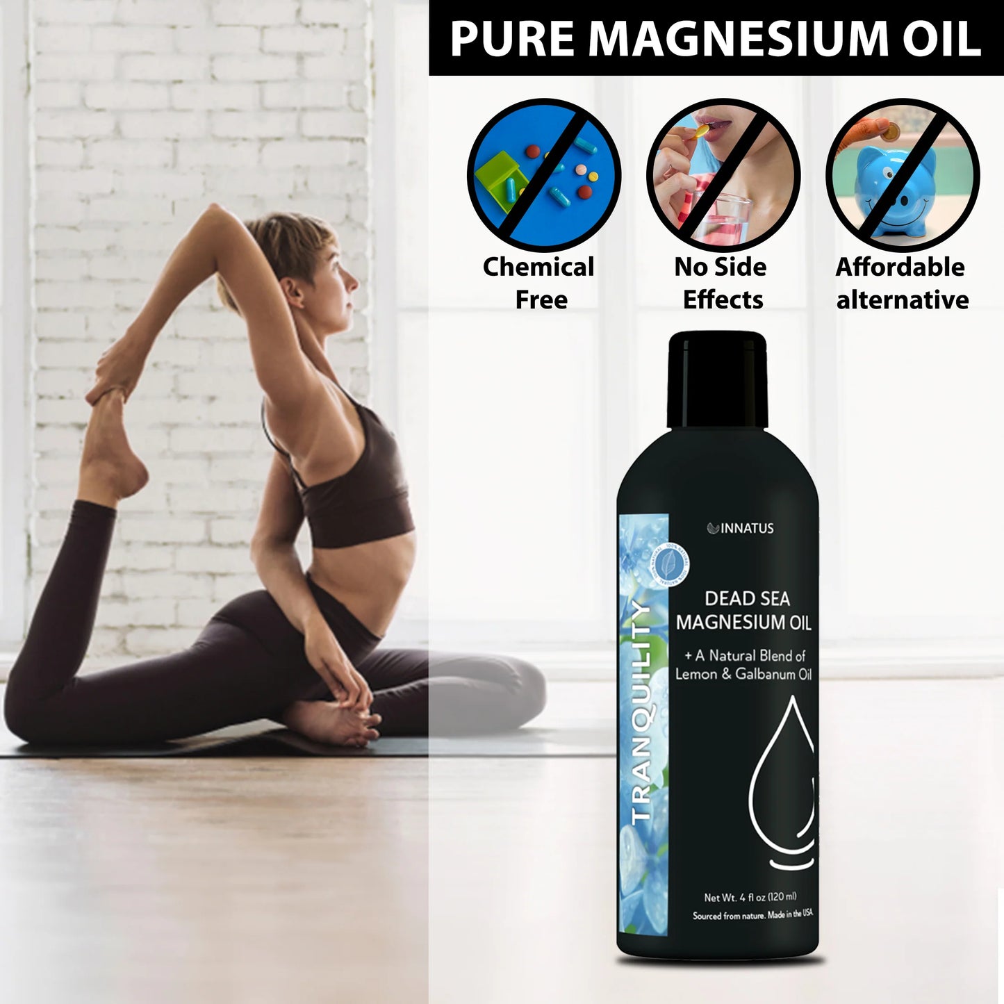 Natural Dead Sea Magnesium Serenity Oil