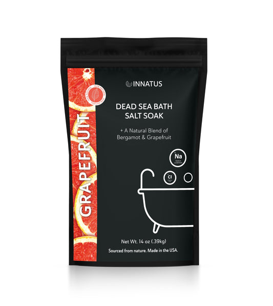 Dead Sea Grapefruit Bath Salt Soak Enriched with 21 Minerals