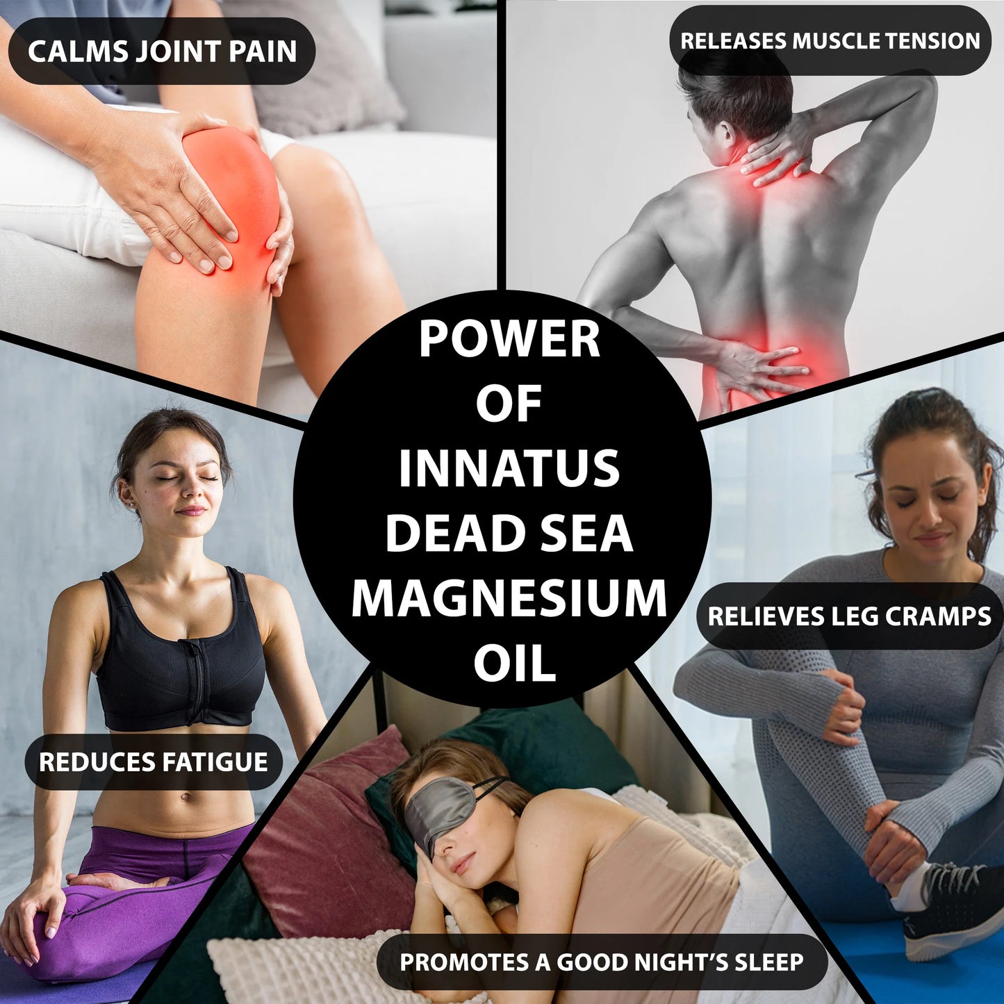 Premium Dead Sea Magnesium Infused Rose Oil