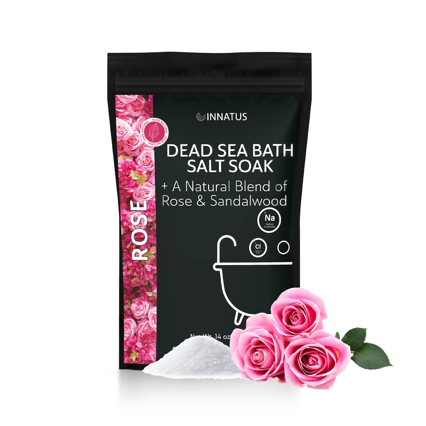 Dead Sea Mineral Bath Salt Soak with 21 Essential Minerals