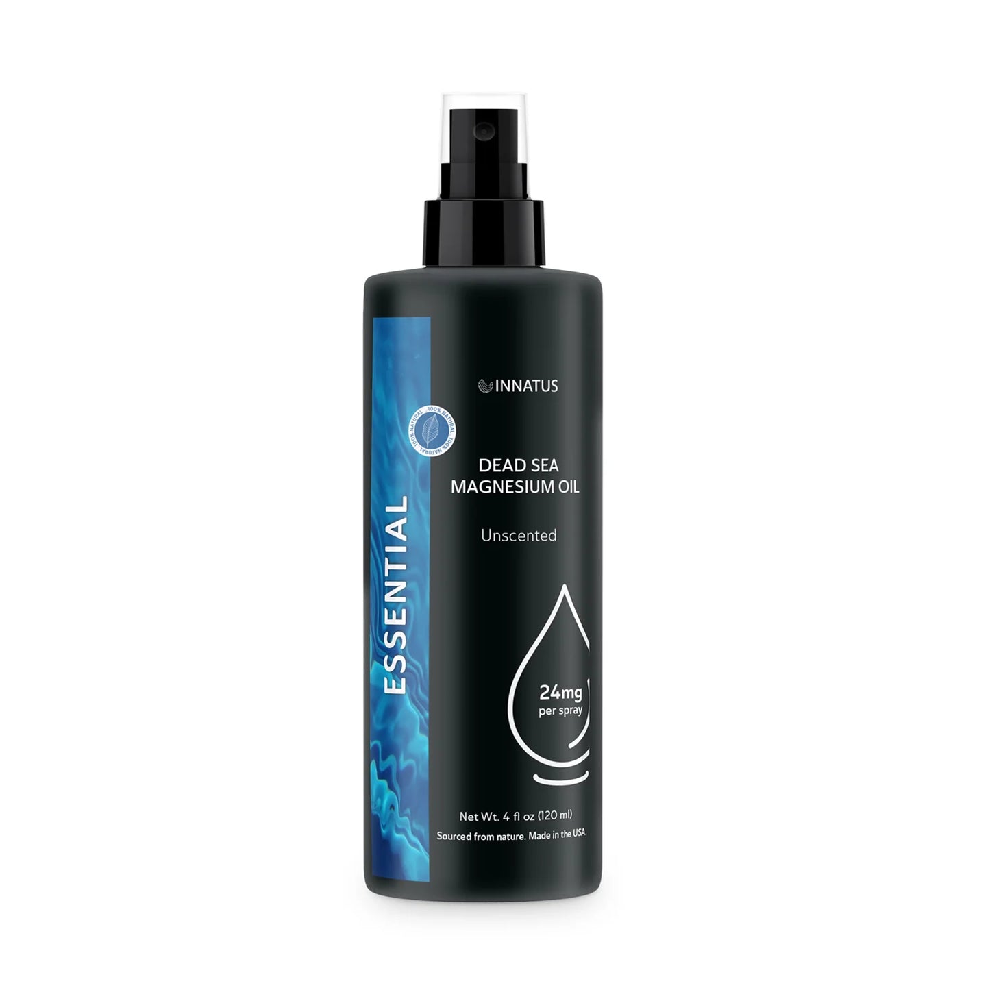 Natural Dead Sea Magnesium Oil - 4 oz
