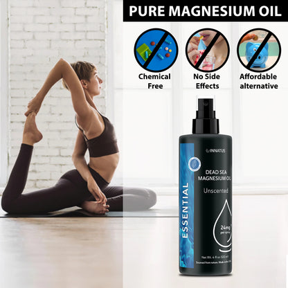 Natural Dead Sea Magnesium Resting Oil - 8 oz
