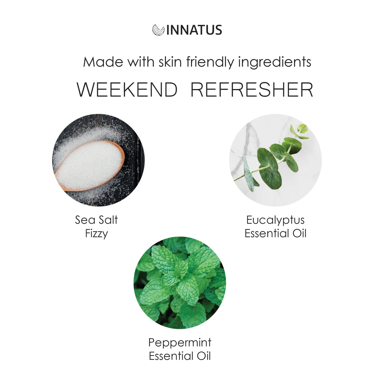 Sea Salt Fizzy Deconstructed Weekend Relaxation Bath Bomb