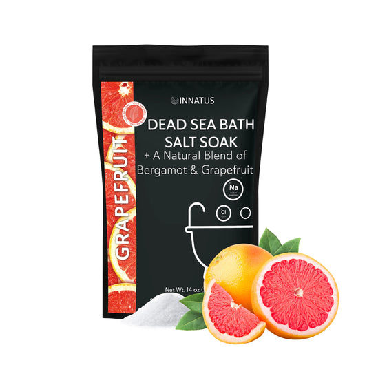 Dead Sea Grapefruit Bath Salt Soak Enriched with 21 Minerals