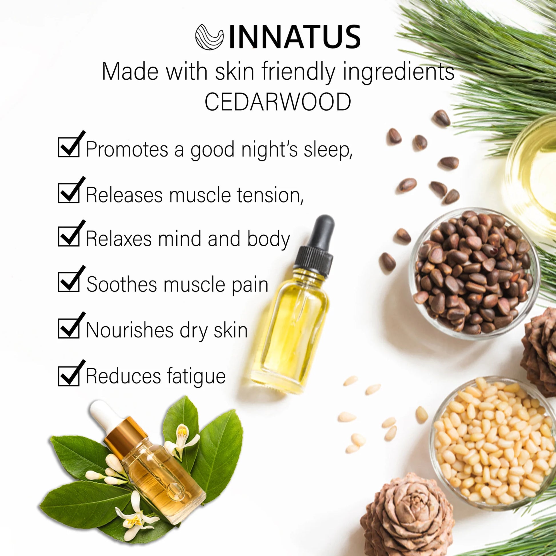 Natural Dead Sea Magnesium with Cedarwood and Neroli Essential Oils
