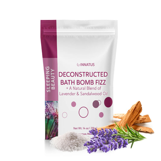 Sea Salt Fizzy Deconstructed Bath Bomb - Sleeping Beauty Edition