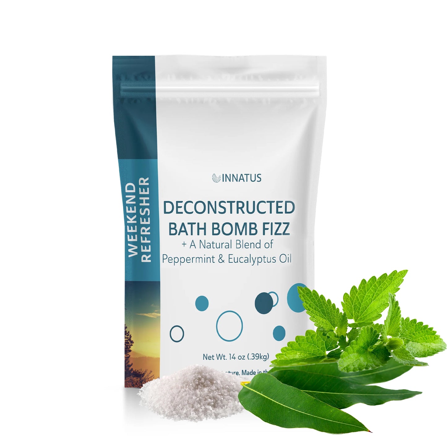 Sea Salt Fizzy Deconstructed Weekend Relaxation Bath Bomb