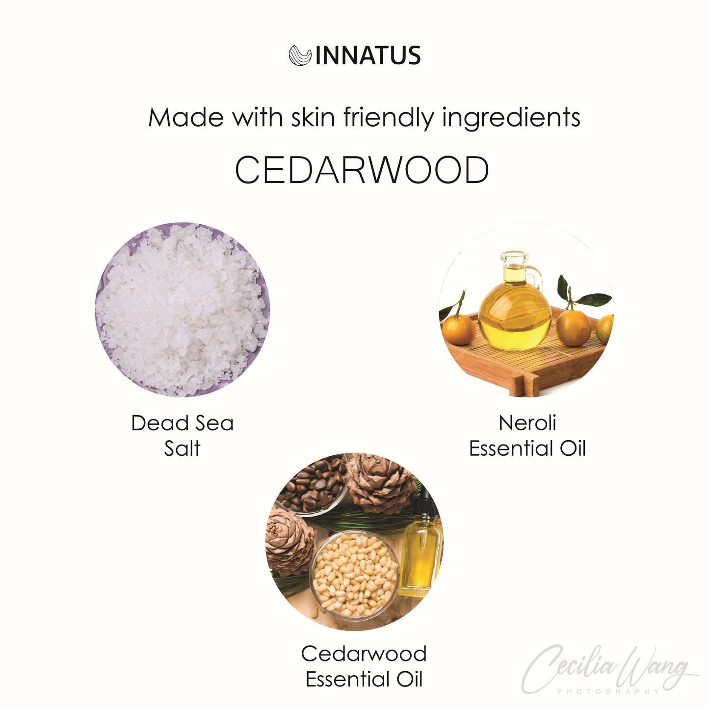 Dead Sea Mineral Bath Salt Soak with Cedarwood Essence
