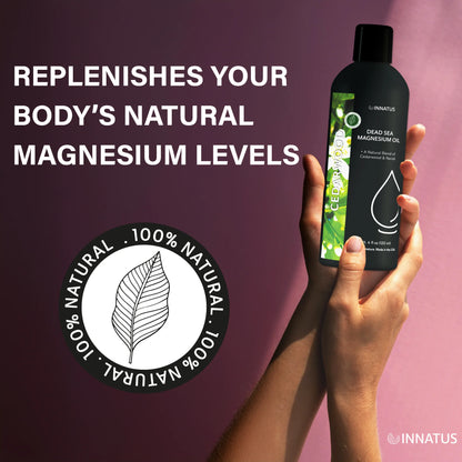 Natural Dead Sea Magnesium with Cedarwood and Neroli Essential Oils