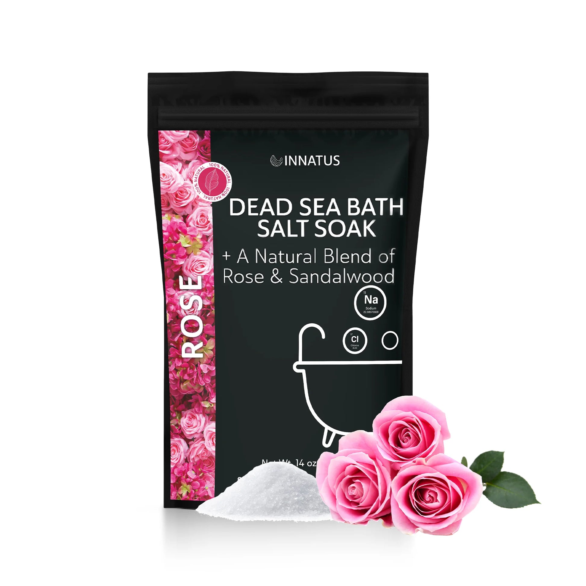 Dead Sea Mineral Bath Salt Soak with 21 Essential Minerals