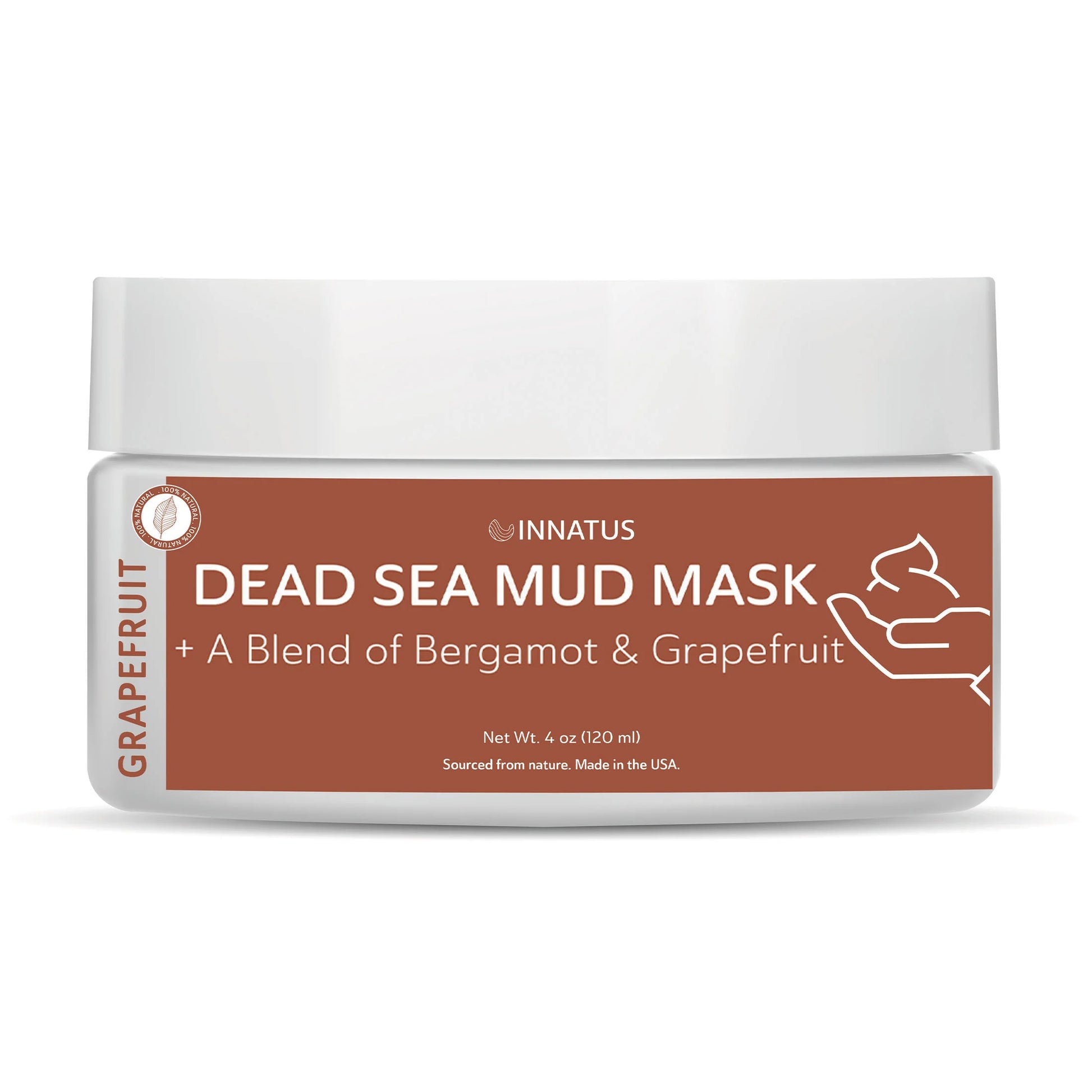 Dead Sea Mud Mask Infused with Grapefruit Essential Oil