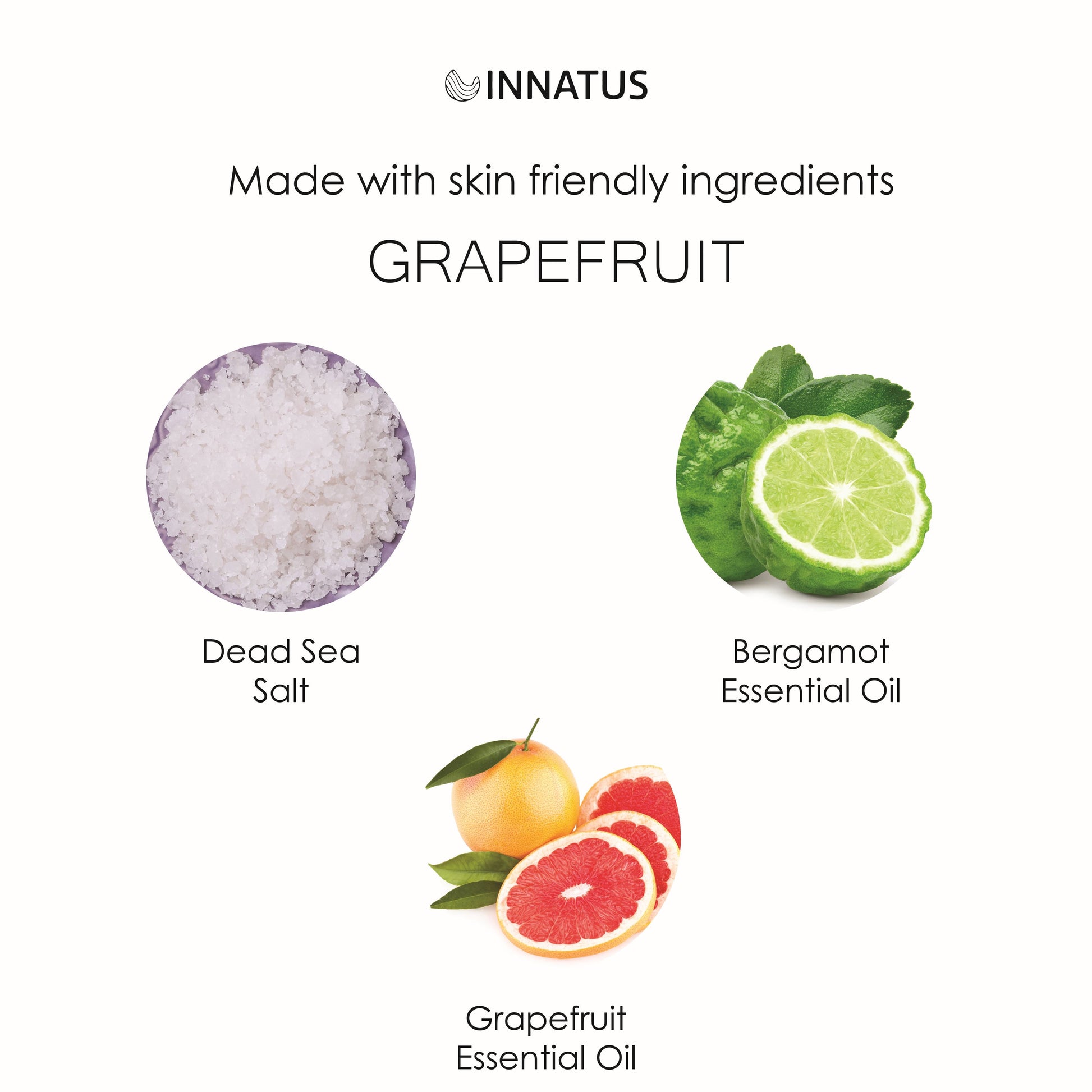 Dead Sea Grapefruit Bath Salt Soak Enriched with 21 Minerals